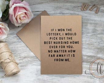 Mother's Day Card - Greeting Card for Parent - Mom Birthday Card - Dad Birthday Card - Mother's Day Card - Father's Day Card, Blank Inside
