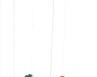 Vintage Wooden Mobile, Nautical Mobile, Ocean Mobile, Island Mobile, Kids Room Decor, Vintage Kids Room Hanging, Sea Mobile, Nursery decor