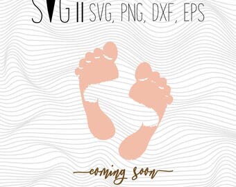 Coming Soon Svg Files, Baby Feet Svg Pregnancy Anouncement Sayings Svg For Silhouette, Svg For Cricut, Svg Cut Vinyl Decal preggers svg file