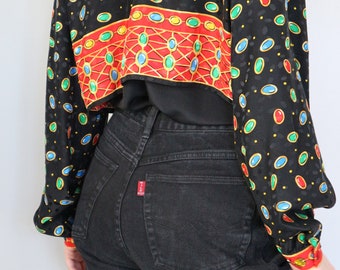 Vintage Black High Waisted Jeans