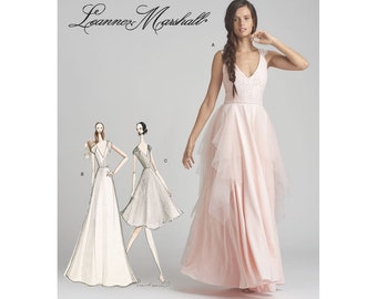 Wedding, Bridesmaid, Prom Dress - Simplicity 8289 - Floor length or knee length dress - Sizes 4 -6 -8 -10 -12 or 12 -14 -16 -18 -20