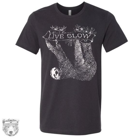 sloth t shirt mens