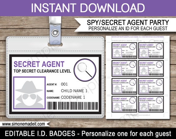 spy agent names