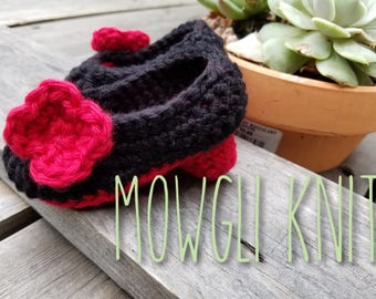 High Heel Baby Shoes Crocheted, Baby Girl, Baby Shower Gift, Louboutin