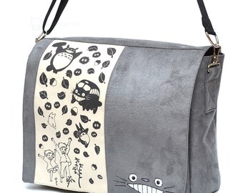 Totoro and friends Messenger bag
