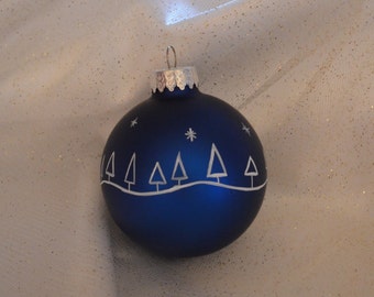 Hand painted Christmas Ball