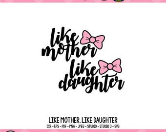 Download Mom and daughter svg | Etsy