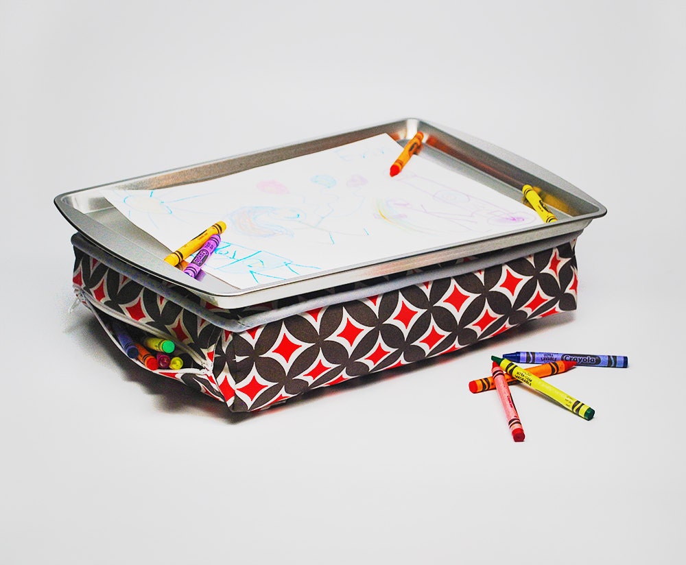 Red Kid's Lap Desk Kid's Travel Lap Desk Red and