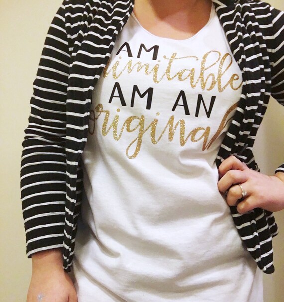 i am inimitable i am an original shirt