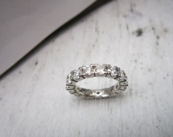 Diamond eternity band