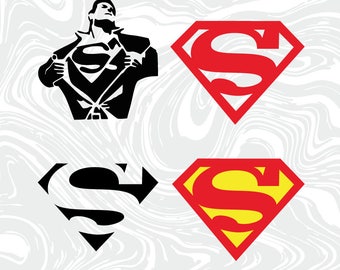 Superman SVG and DXF Files