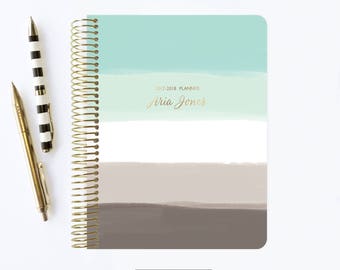 2017 - 2018 Planner | 2017 | Student Planner | Professional Planner | Agenda | Notebook | Ombre Planner | 2017 Calendar | 2018 Planner