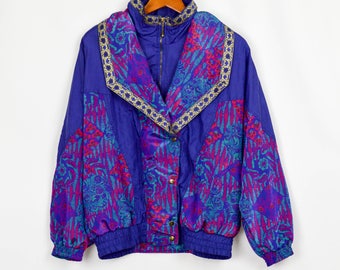 80s Windbreaker, Vintage Clothing, 80s Clothing, 80s Party, Vintage Windbreaker, Hip Hop Windbreaker, 80s Jacket, Colorful, 80s Clothes