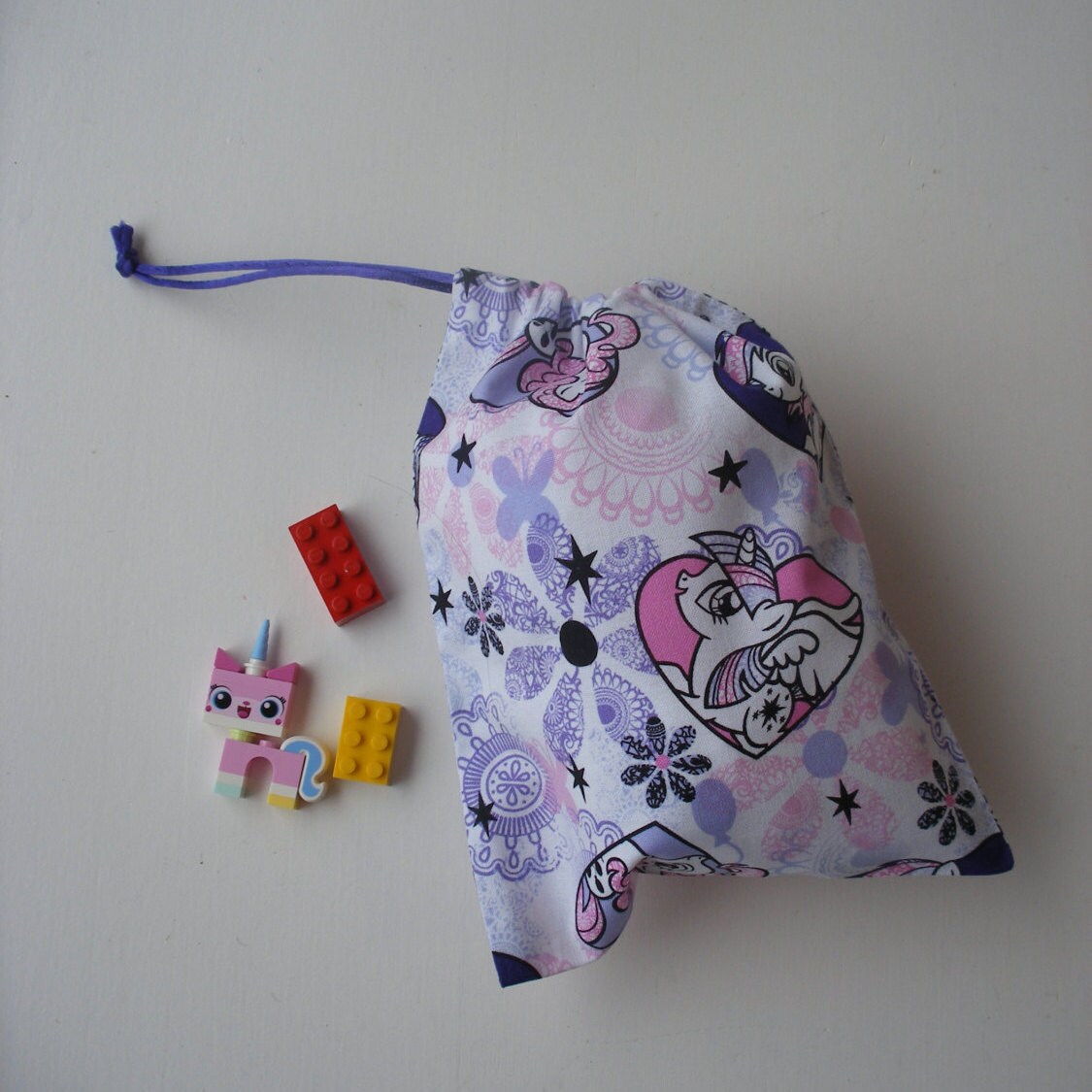 Drawstring Loot Bag My Little Pony Pinkie Pie Rainbow Dash