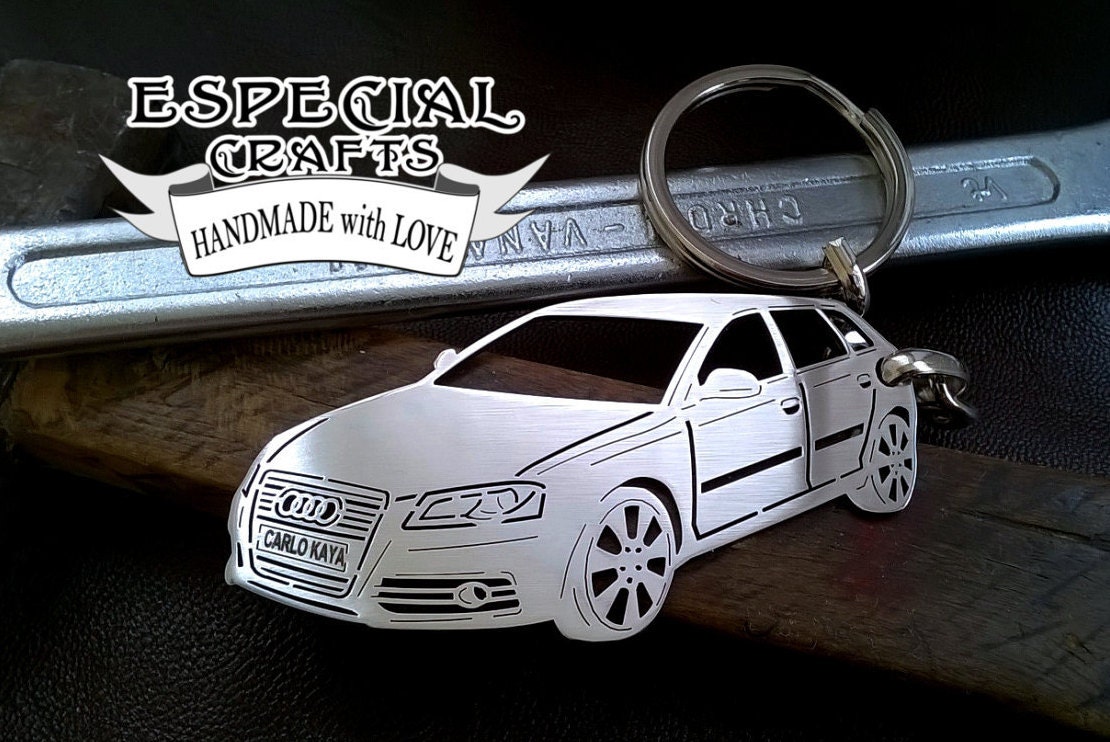 Audi keychain Audi Audi A3 Sportback Personalized Key