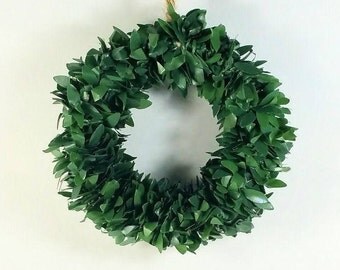 6 Faux Boxwood Wreath