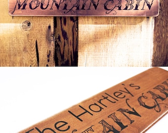 Cabin decor cabin sign The Cabin It's Where I Belong