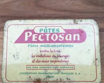 Vintage French Medecine Tin