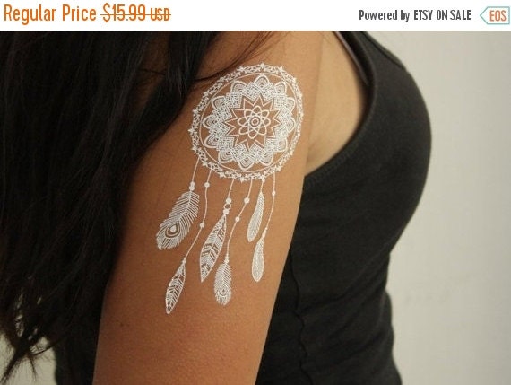 on sale 30 off white henna temporary tattoo dream by on sale 30 off white henna temporary tattoo dream by