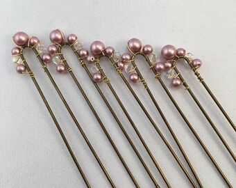 Hair pins wedding beads