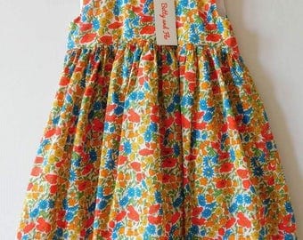 Liberty Print Tea Dress Size 4-5 years