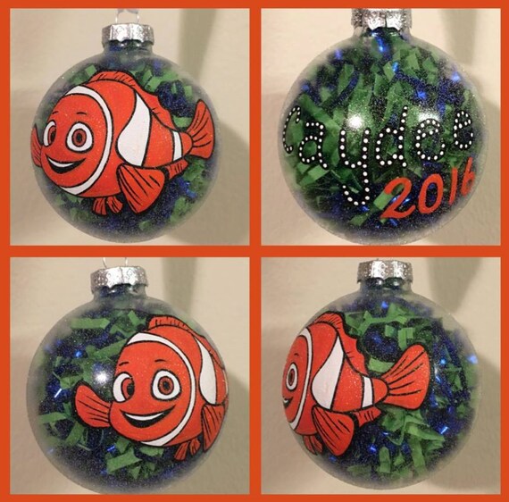 finding nemo christmas ornament hand painted kids cartoon finding nemo christmas ornament hand painted kids cartoon