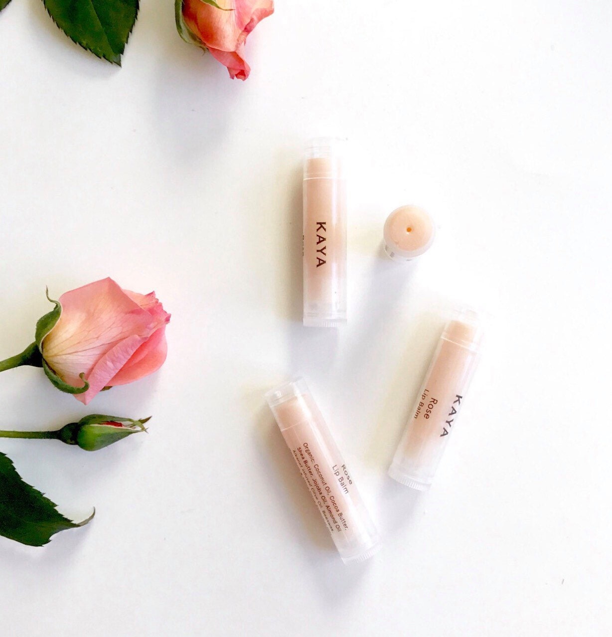 25 Rose Lip balms Wedding favors bridal shower favors baby