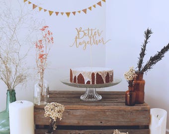 Cake topper better together