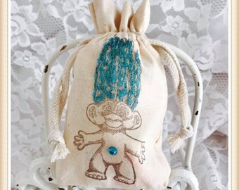 Troll Favor Bags - Troll Party Favor Bags - Troll Party Decorations - Troll Party Decor - Troll Birthday Party Favor Bags - Boy Troll