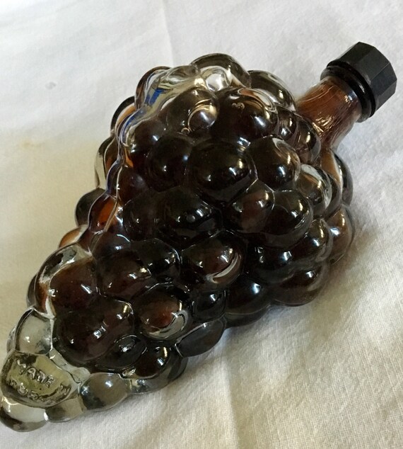 Items similar to Vintage Wine Grape Cluster Bottle Never Opened vintae
