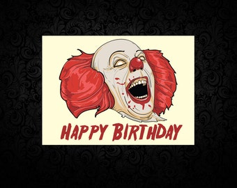 Pennywise The Clown- Digital Birthday Card