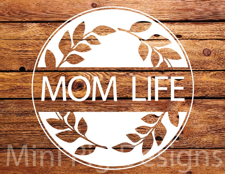 Download Mom Life SVG from MiniPigDesigns on Etsy Studio
