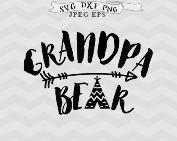 Download Grandpa bear SVG Mama Bear SVG Fathers day Ssv Grandfather SVG