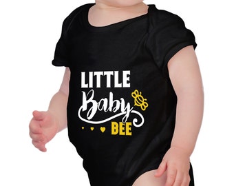 Little Baby Bee - Baby Clothing - Baby Bodysuit Best Gift - Baby Boy - Baby Girl - 100% Cotton
