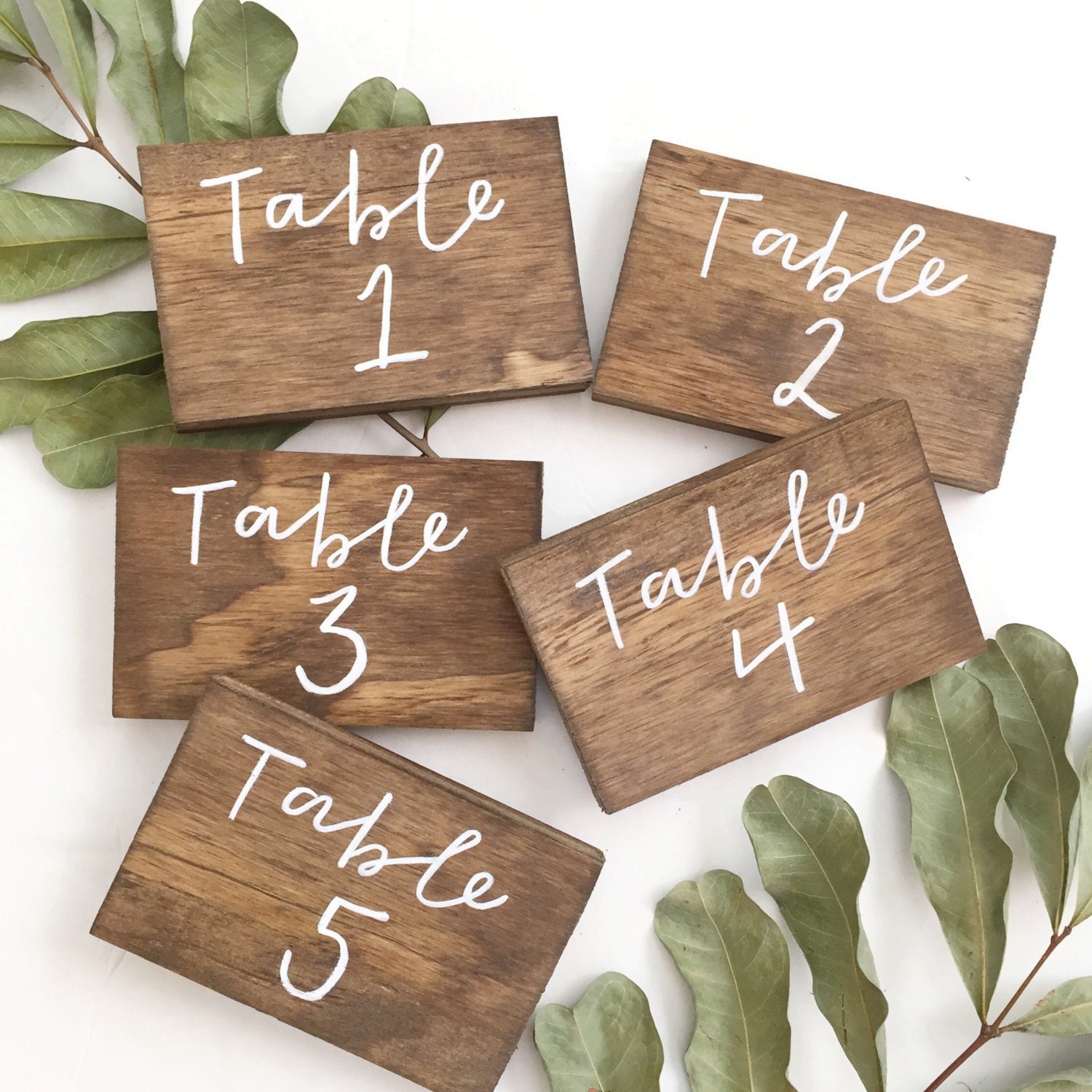  Wedding table numbers  wood table  numbers  rustic table 