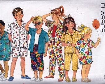 Toddlers and Children's Shirt, Pants and Shorts Pattern- Patron de Chemise bambin/enfant - Butterick no 4783