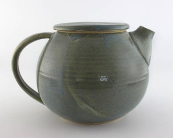 Ceramic teapot, handmade teapot, pottery teapot, lovely ceramic teapot (No. N-te-10)
