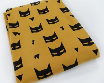 batman jersey, jersey fabric, sewing fabric, boys fabric, cotton fabric, kids fabric, batman fabric, fabric yardage, fabric for sewing, knit