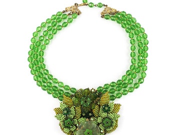Vintage signed Stanley Hagler necklace c. 1950