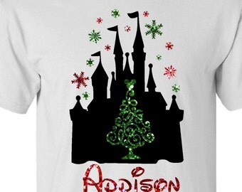 Disney Christmas Shirt Personalized