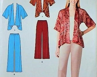 Women's Jacket and Pants Pattern - Misses' Sizes US 10-18, EURO 36-44, FR 38-46- Simplicity It's So Easy Pattern - Uncut