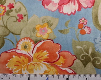 Nanette by Chez Moi for Moda Fabrics 33160 Blue (13) Pink (12) Yellow ( 14) and Cream (11)