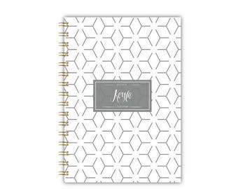 2017 Planner - 2018 Weekly Planner - Custom Journal - 2017 Diary - Notebook Custom Gift Large Planner Gift for friend Student Planner