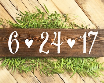 Save the Date Sign, Engagement Photoshoot Prop, Wedding Signs, Rustic Wedding Signs, Baby Due Date Sign, Anniversary Sign, Wood Signs, Boho