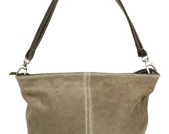 suede slouch hobo bag