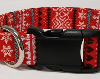 Dog collar, Ugly Christmas Sweater, christmas dog collar, christmas collar, holiday dog collar, holiday collar, xmas collar, xmas dog collar