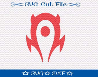 World of Warcraft Horde SVG File / SVG Cut File for Silhouette / Video Game svg / Gamer svg