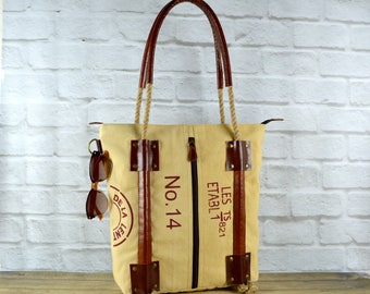 Leather Tote ~ Leather Handbag ~ Laptop Tote ~ Canvas Tote ~ Organic Tote ~ Rustic Tote ~ Spacious tote ~ Travel Tote ~ Jute/ Burlap tote