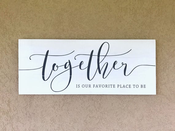 Farmhouse Decor Pallet Signs Together Is Our Favorite Place Farmhouse Decor Pallet Signs Together Is Our Favorite Place