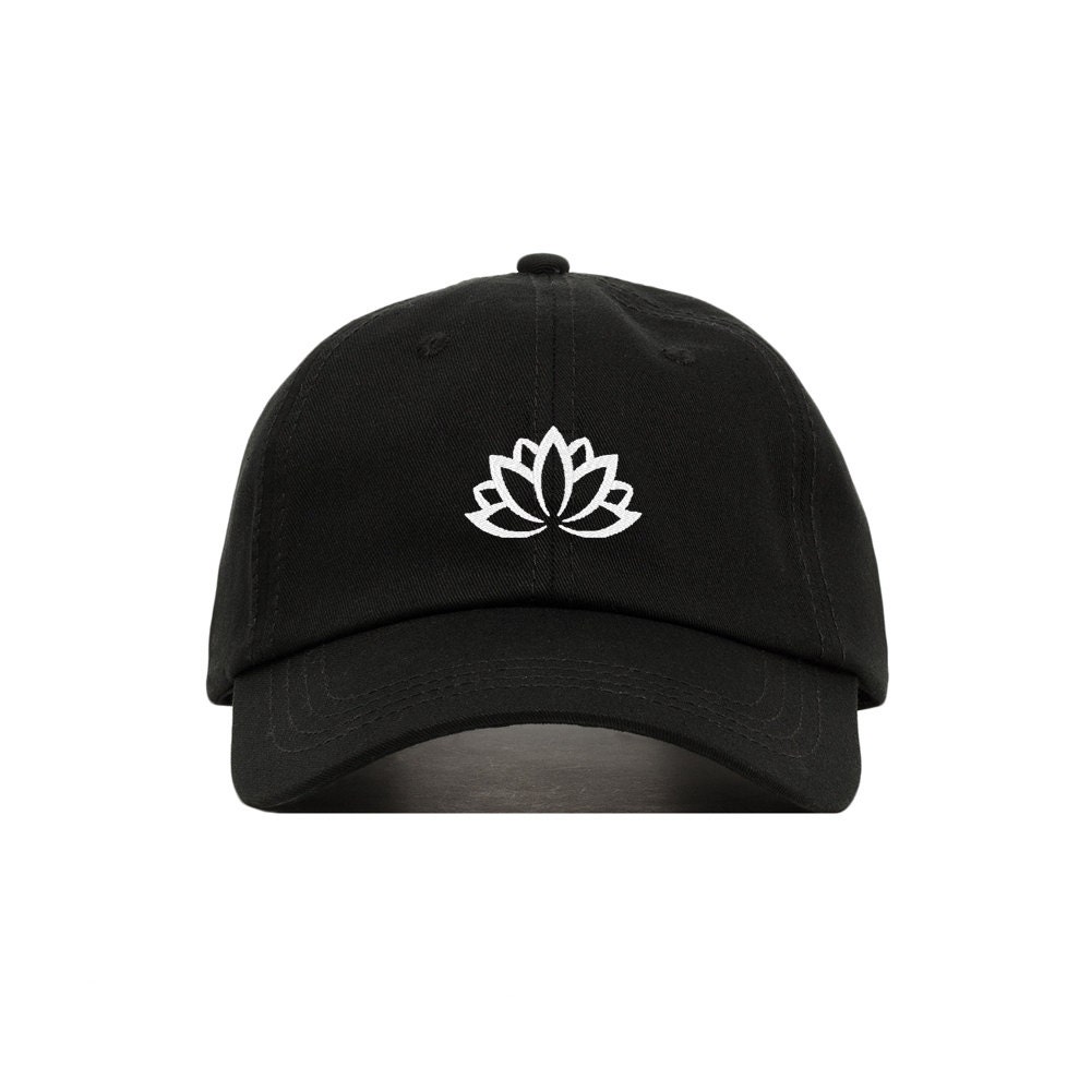 lotus flower embroidered baseball cap by fairebroderie on etsy lotus flower embroidered baseball cap by fairebroderie on etsy
